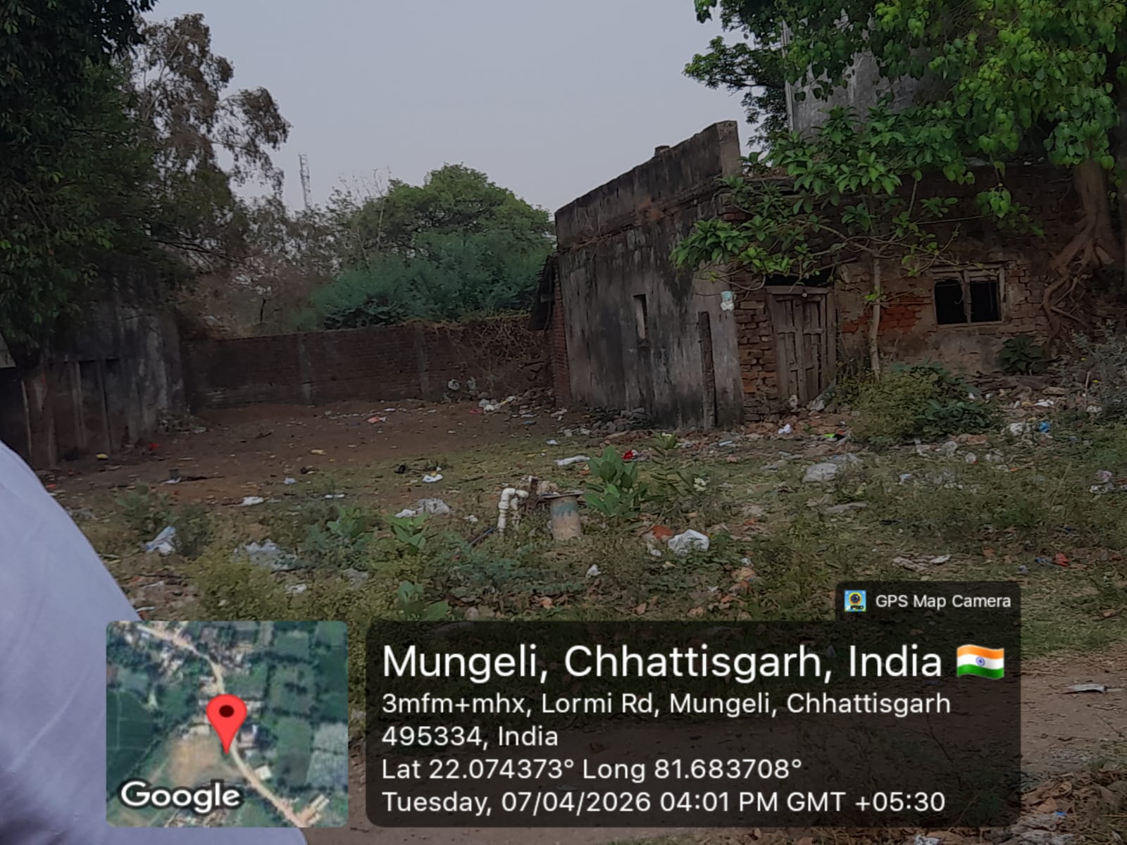 1800 square feet Plot for sale in Mungeli