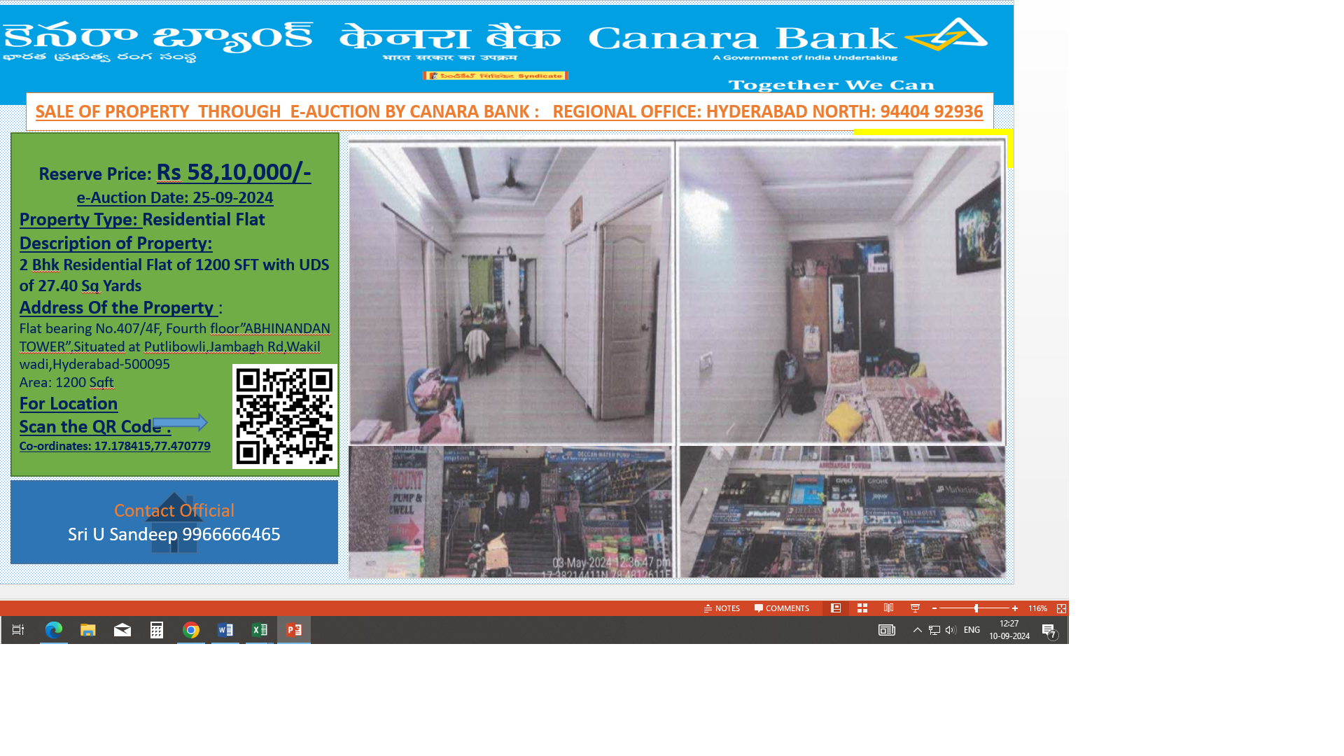 4 BHK Flat for sale in ABHINANDAN TOWERS, Hyderabad — photo 2