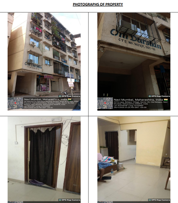 409 square feet Flat for sale in VILLAGE SHAHBAZ Navi Mumbai