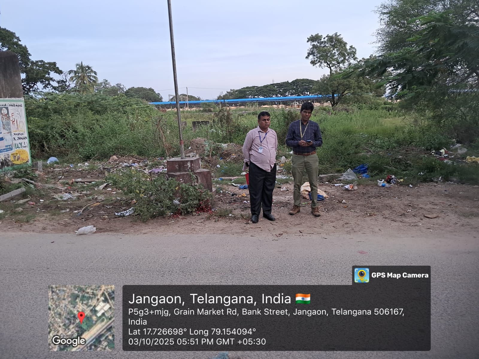 6497 square yard Plot for sale in Jangaon