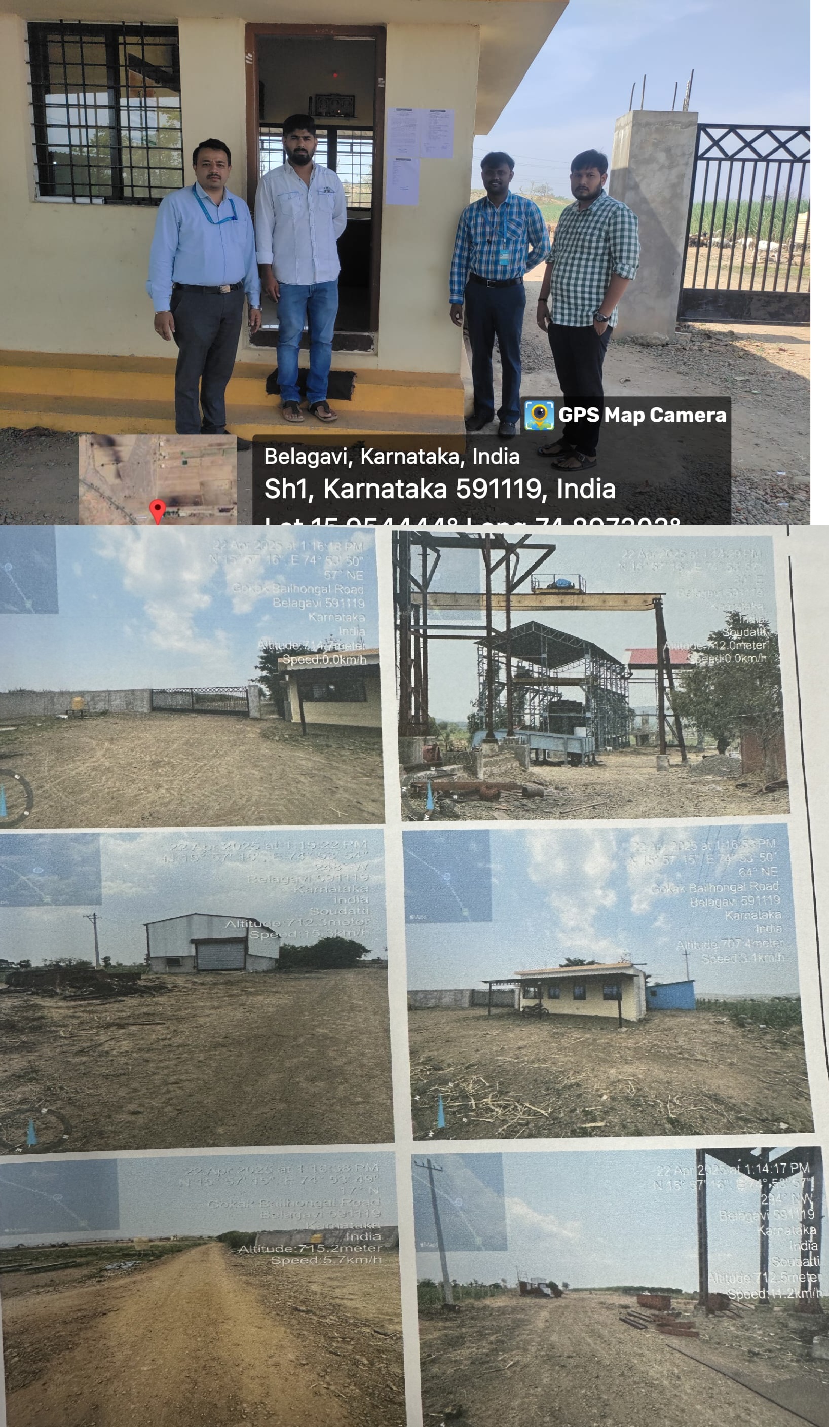 Godowns for sale in Tadaslur Village, Soundatti Taluk , Dist Belagavi Londa