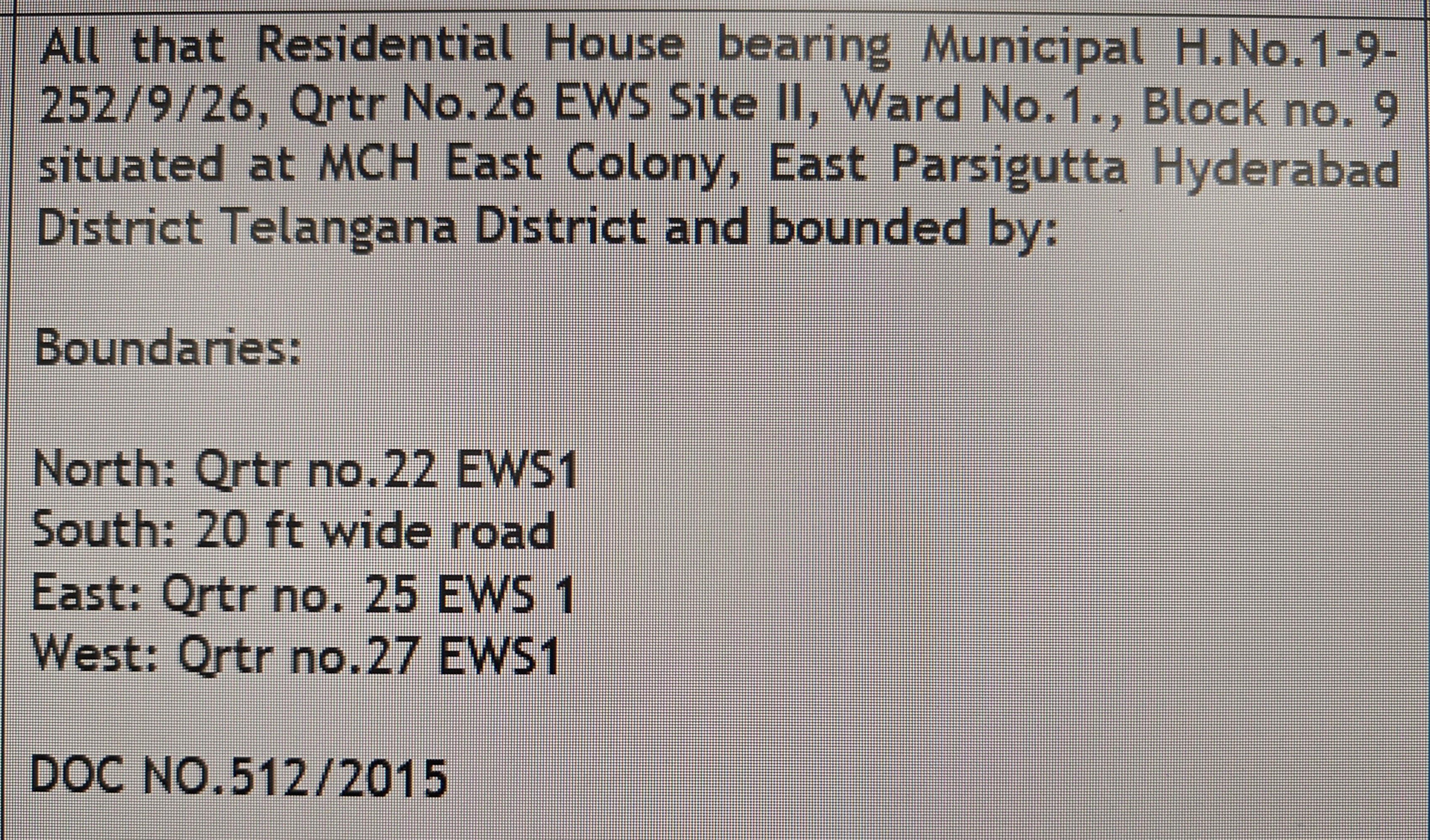 Individual House for sale in RAM NAGAR HYDERABAD Hyderabad