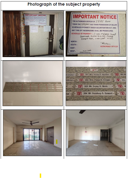 393 square feet Flat for sale in Vasai Virar