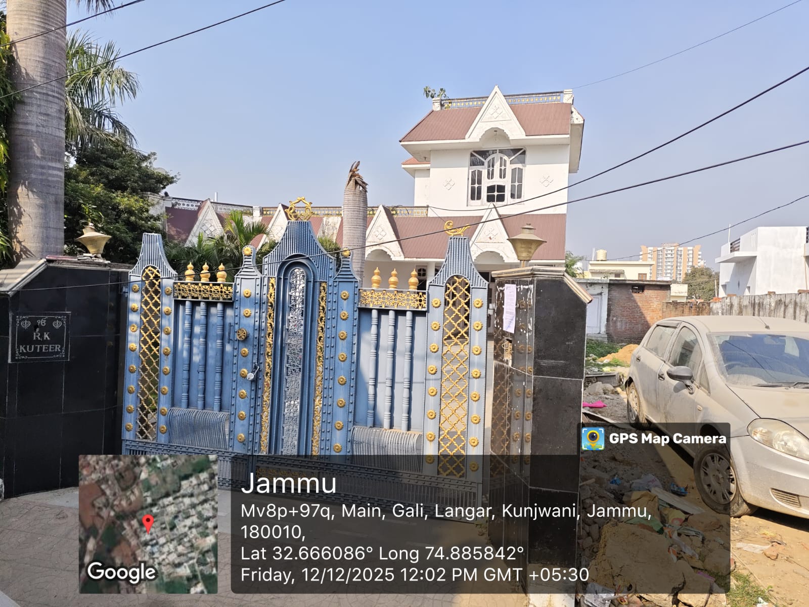 1750 square feet Individual House for sale in KUNJWANI BYE PASS JAMMU Jammu