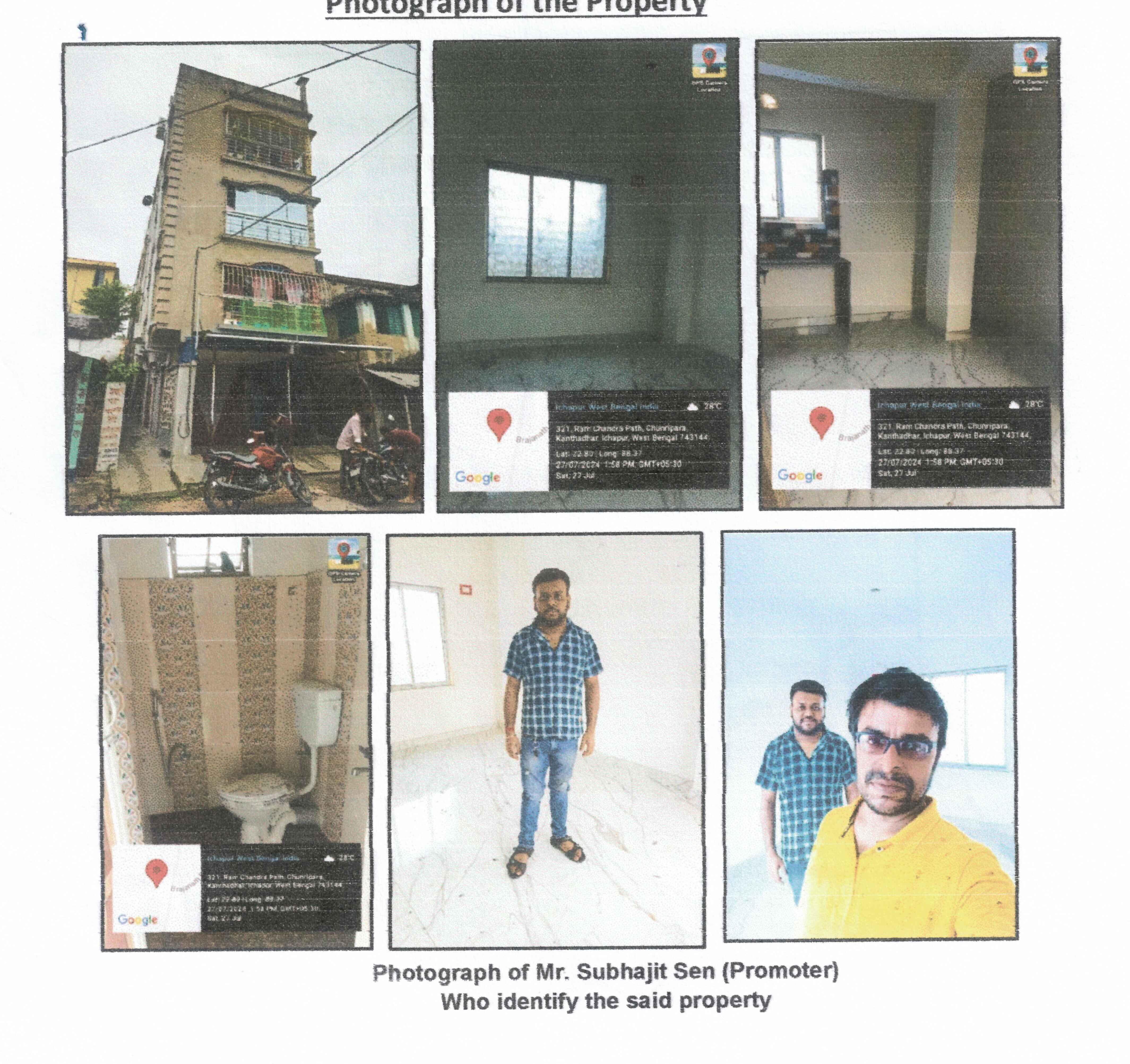 450 square feet Flat for sale in DIYA LITTLE TOWER, NORTH 24 PARGANA NOAPARA Garulia