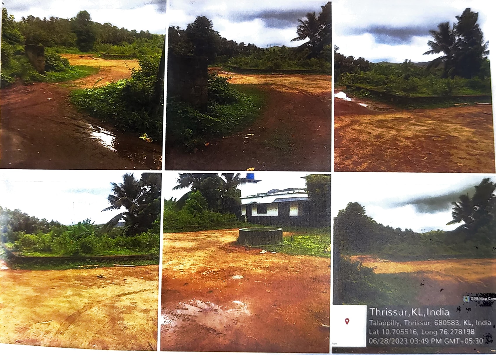 LAND WITH FOUNDATION for sale in Thrissur