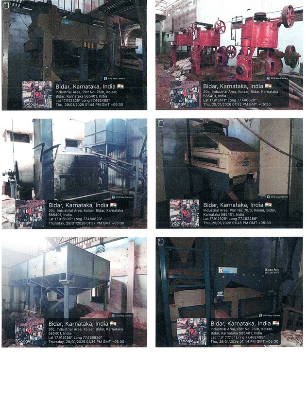 PLANT AND MACHINERY for sale in Bidar