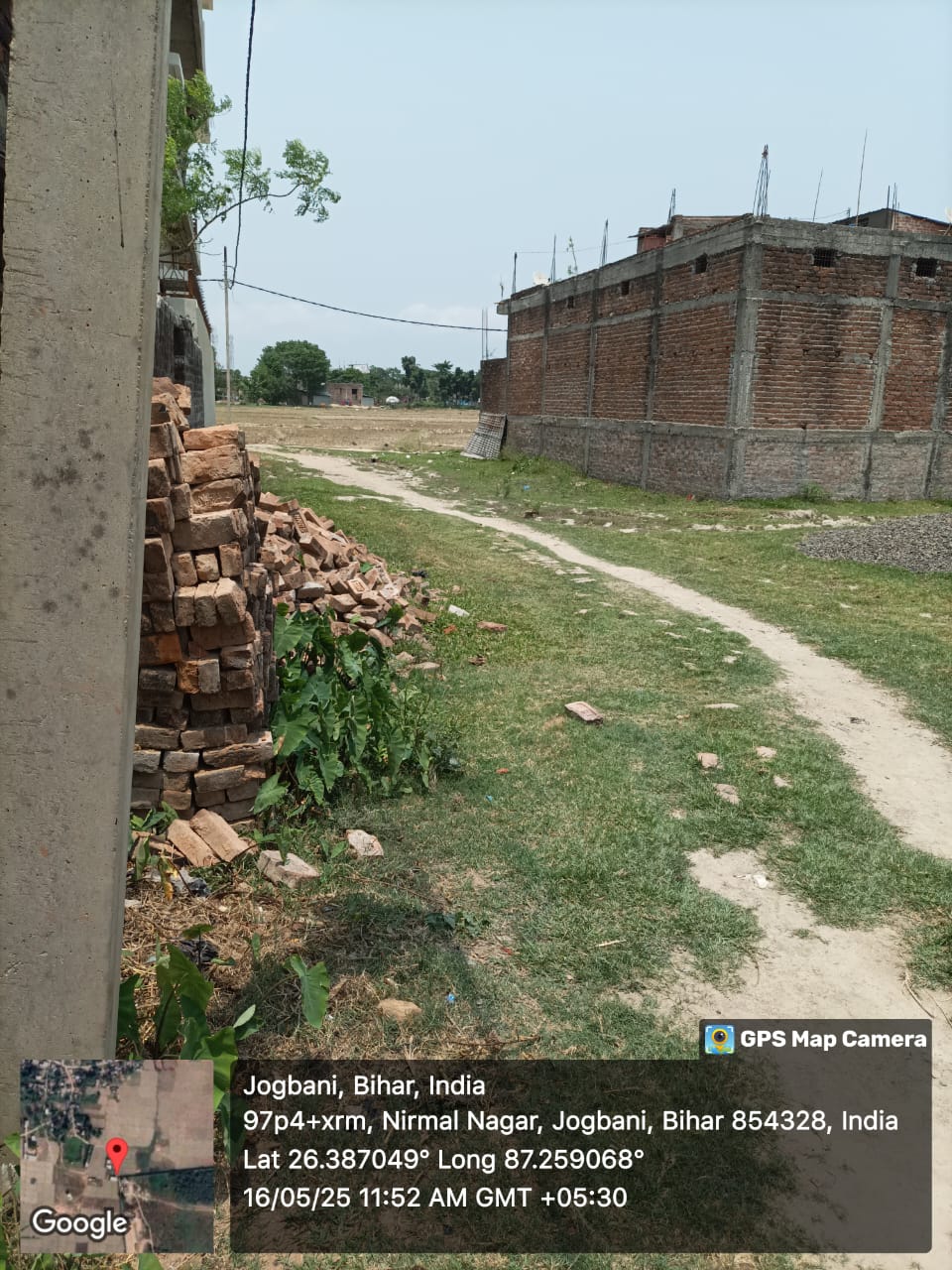 1348.5 square feet Plot for sale in Nagar Parishad Jogbani,Thana -Forbesganj, Pergana-Tirakhardah, Dist- Forbesganj. Jogabani — photo 2