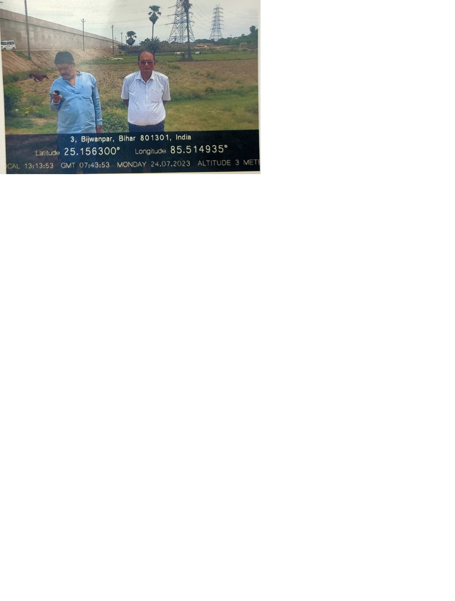 Plot for sale in Mauza- Kamarpur Paharpur Thana- Dipnagar Ekangar Sarai