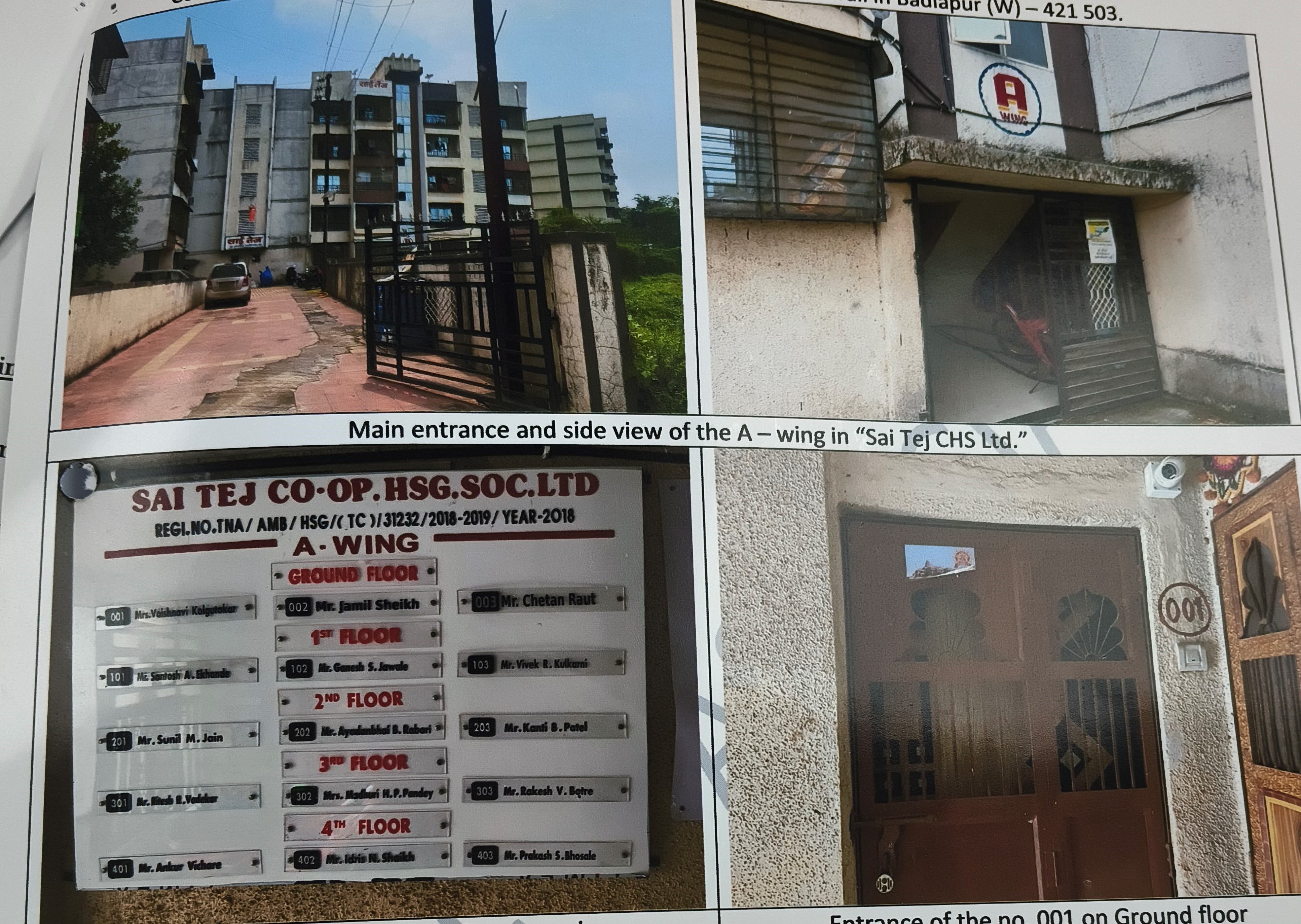 Flat for sale in Badlapur