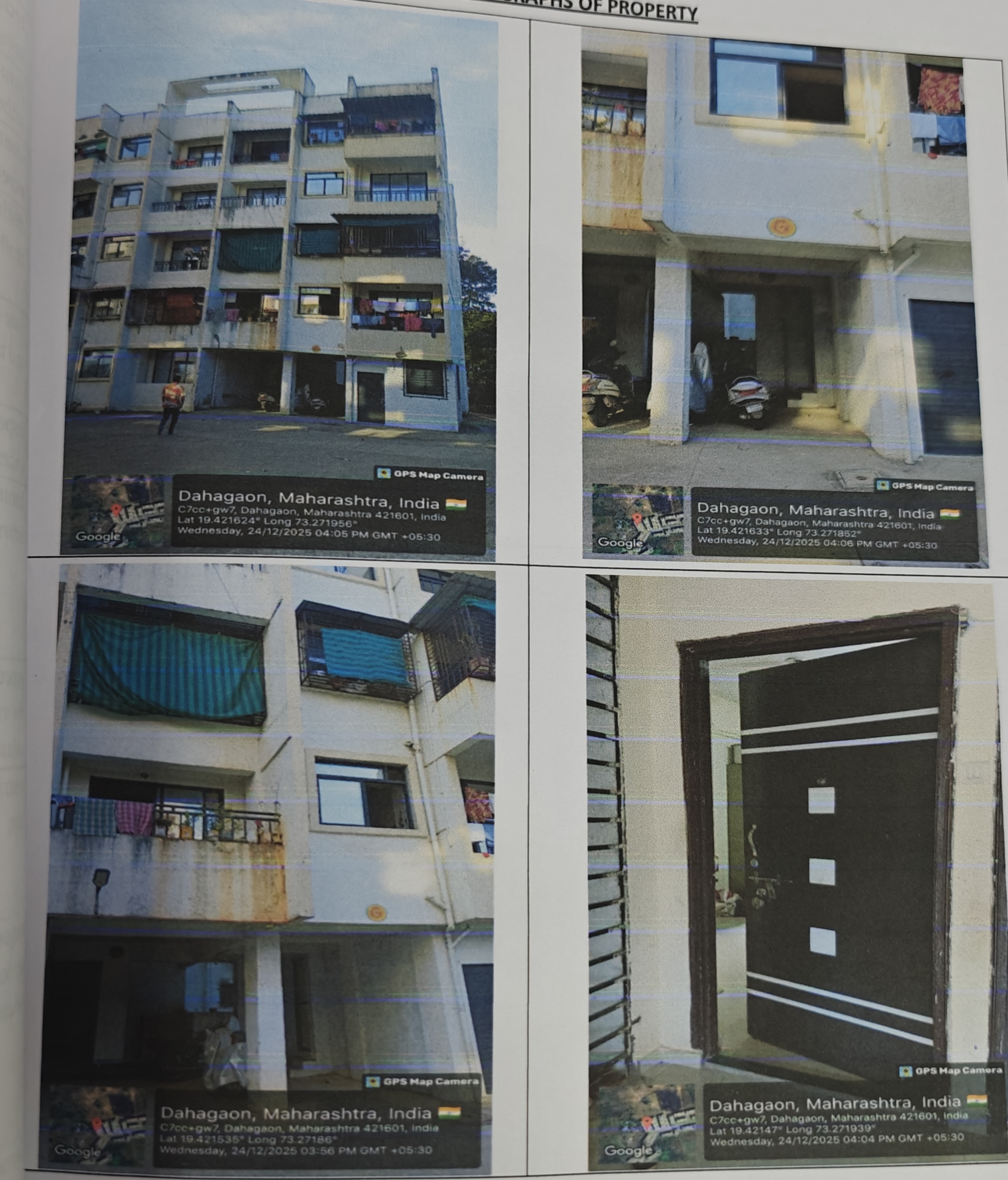 520 square feet Flat for sale in Vasind