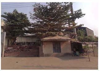 1135 square meter Industrial Plot with Factory Building for sale in Waluj MIDC