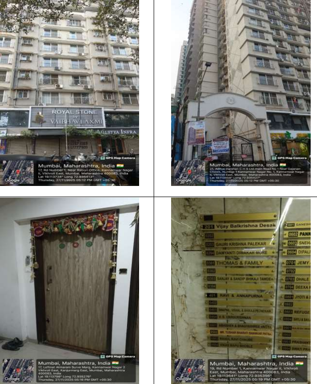 2 BHK Flat for sale in royal stone, VIKROLI Mumbai