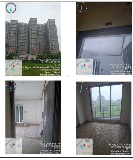 550 square feet Flat for sale in VERSATILE VALLEY, Kalyan