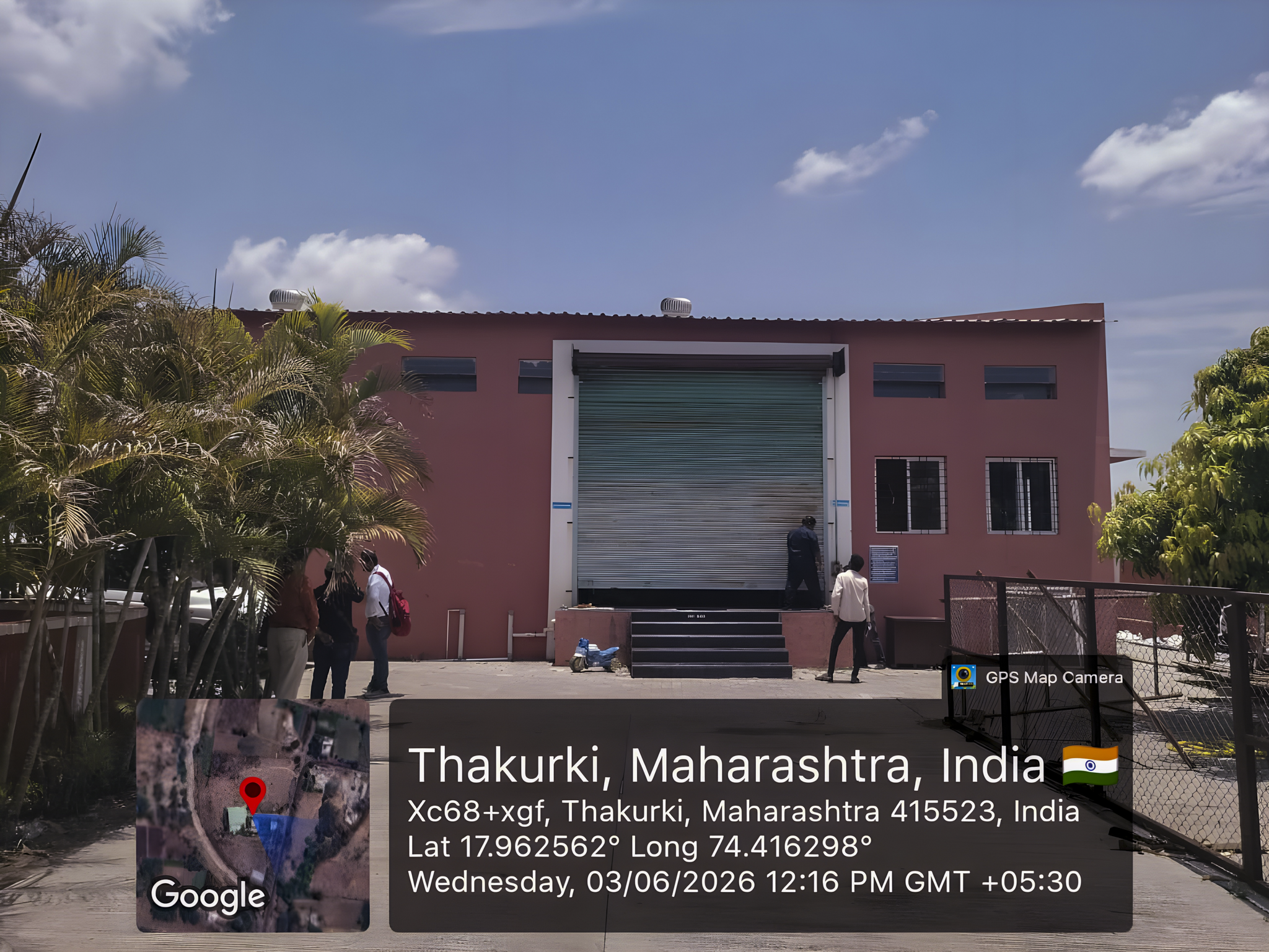 821 square meter Industrial Plot with Factory Building for sale in Thakurki, Taluka – Phaltan, Dist-Satara Pin 415523 Kolki