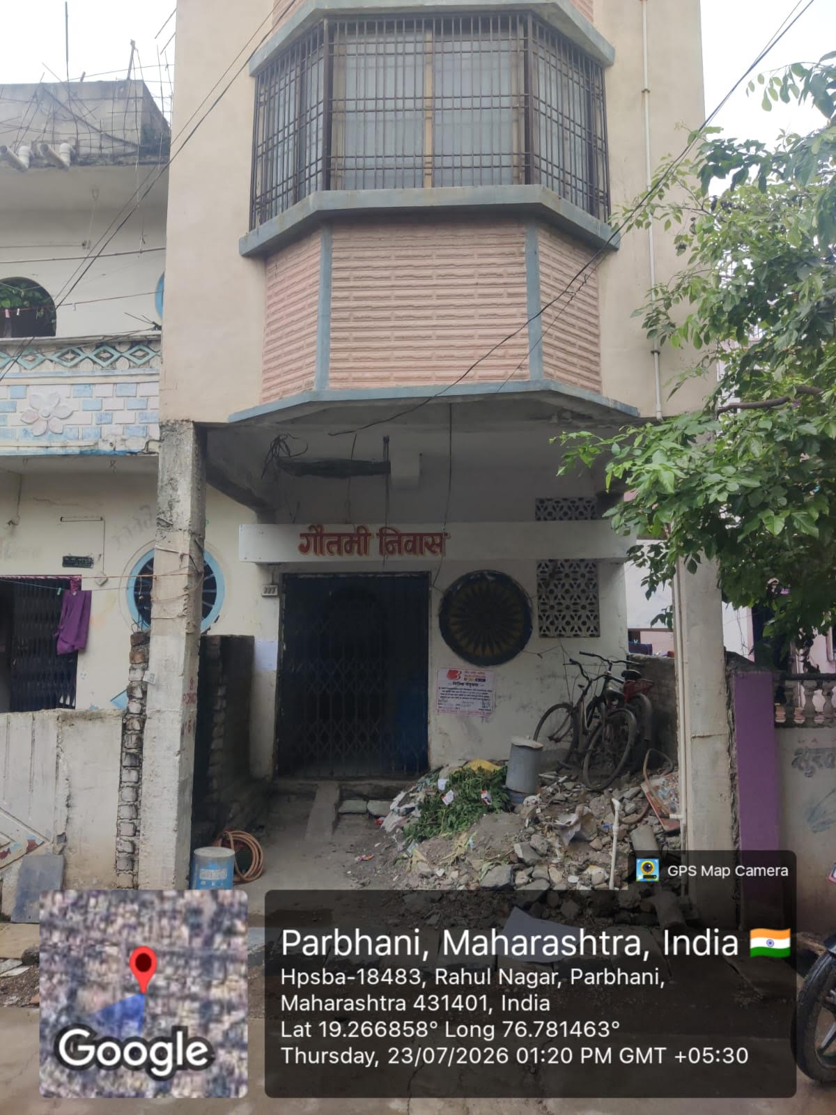 69.68 square meter Individual House for sale in Parbhani