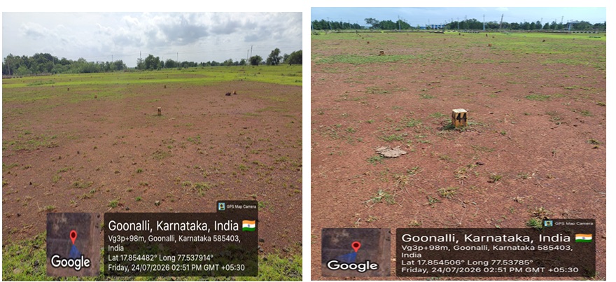 1163 square feet Plot for sale in Bidar