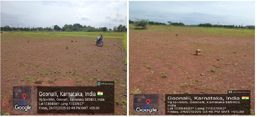 1163 square feet Plot for sale in Bidar