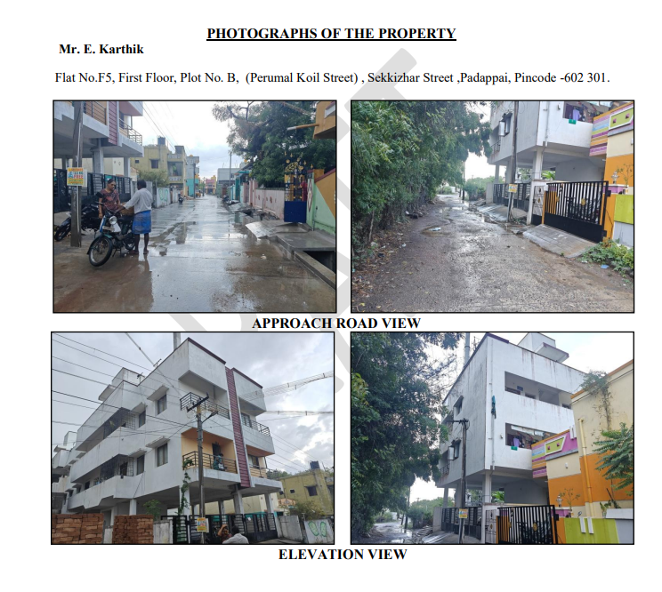 1195 square feet Flat for sale in PADAPPAI Maraimalai Nagar