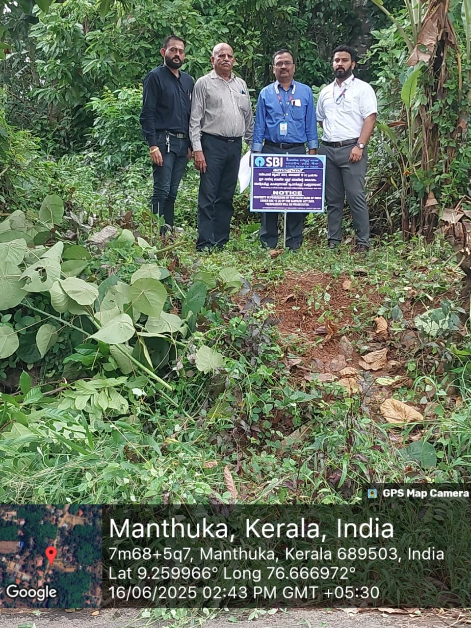 TRIANGULAR PLOT for sale in MANTHUKA ROAD FROM GLOBE JUNCTION 1.5 KMS Kottayam — photo 3