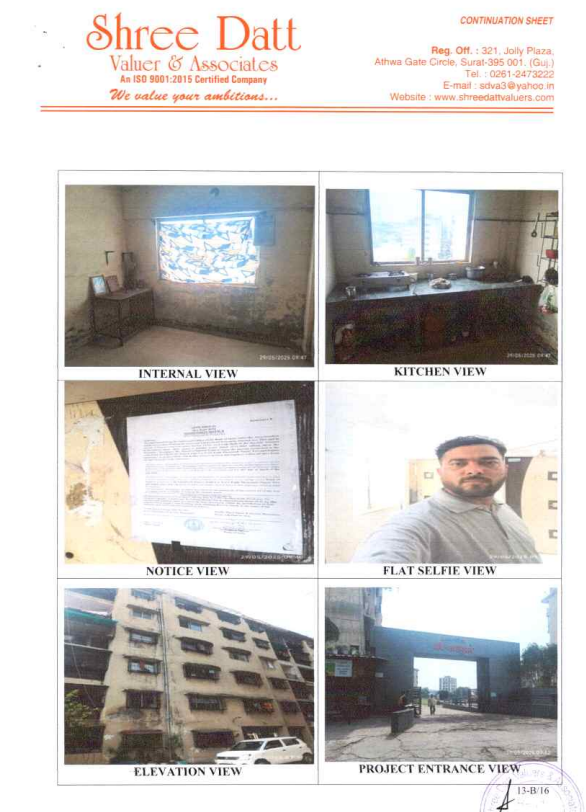 60.41 square meter Flat for sale in PALSANA Kadodara