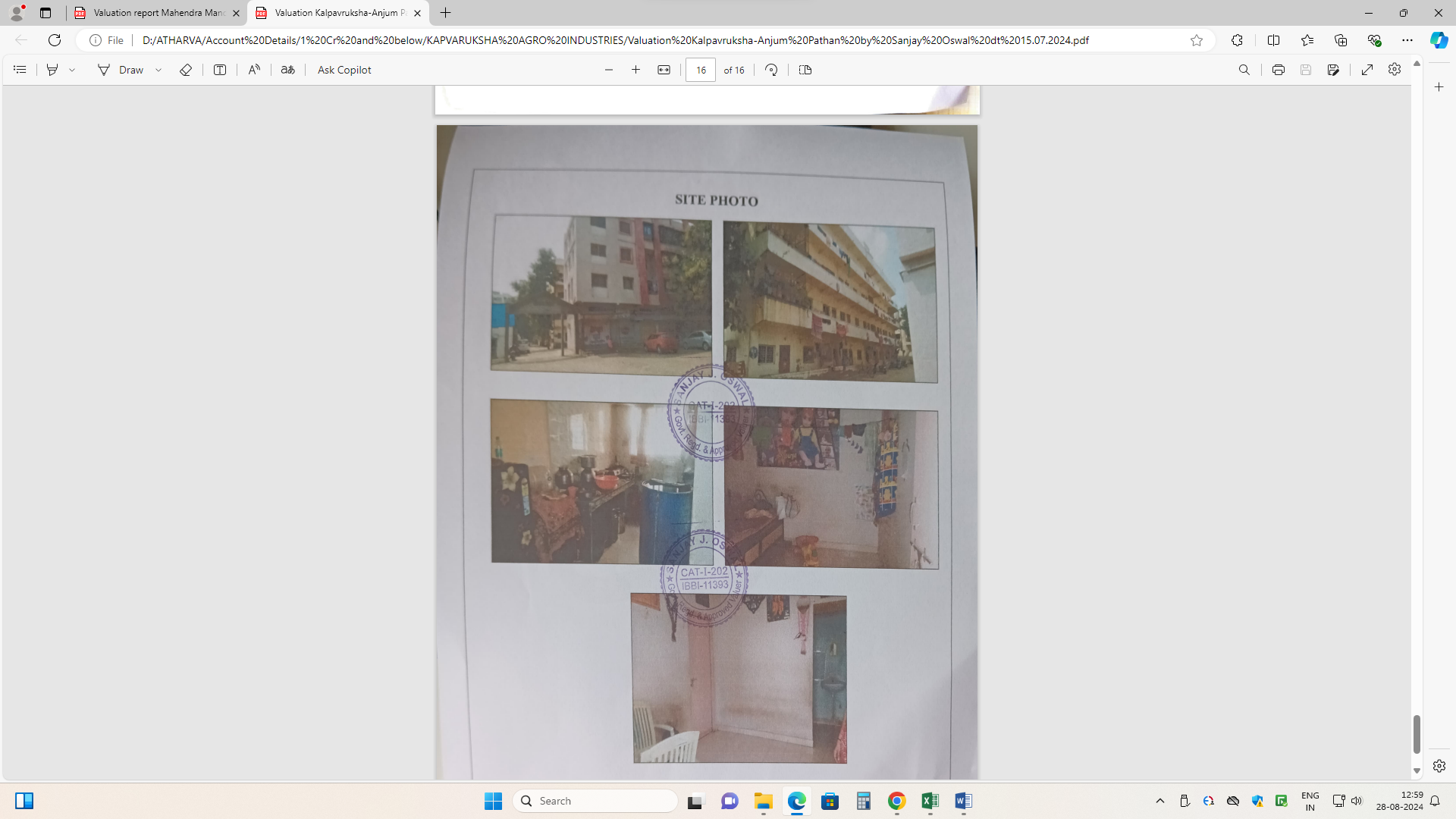 500 square feet Flat for sale in KSHIRIJ VIHAR, TALEGAON DAMDHERE Koregaon Bhima