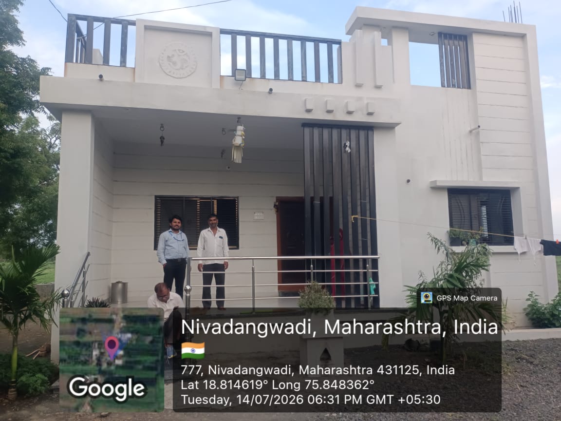 1089 square feet Individual House for sale in Beed