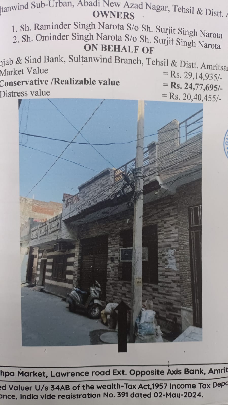 109.2 square yard Individual House for sale in Amritsar