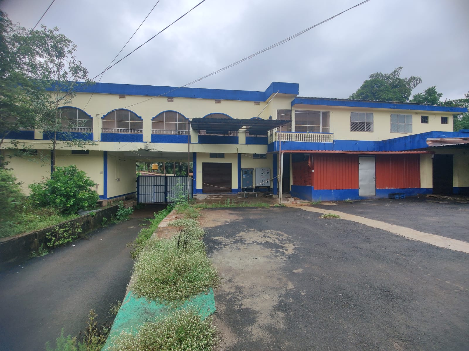 Industrial Plot with Factory Building for sale in Karkal