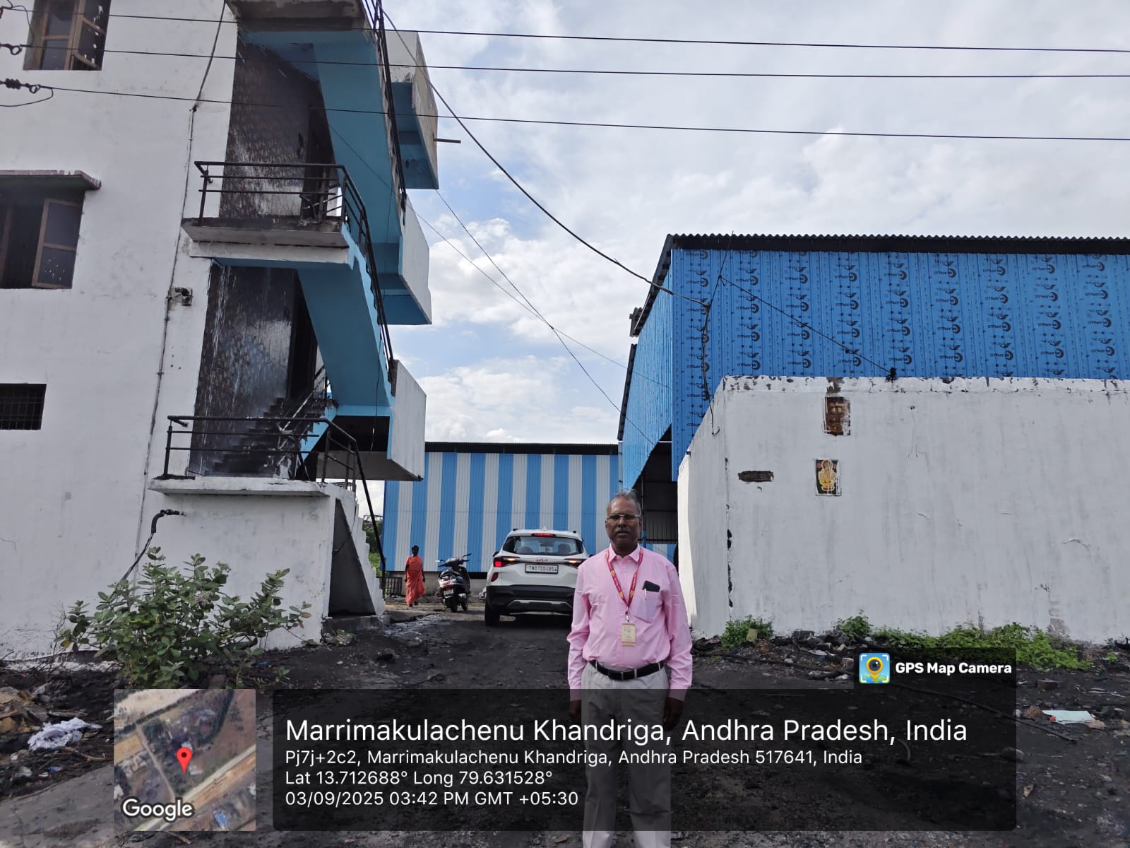 24984 square feet Industrial Plot with Factory Building for sale in Chittoor Srikalahasti