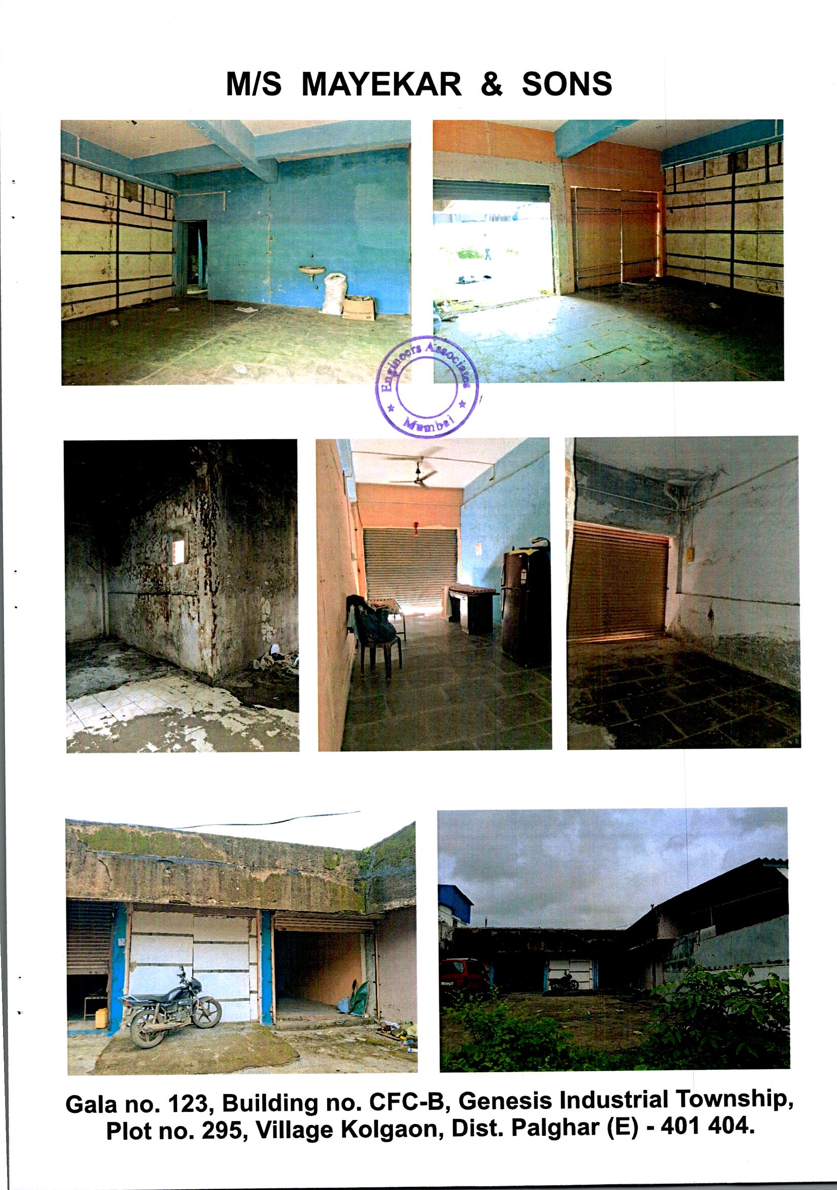1700 square feet INDUSTRIAL GALA for sale in KOLAGAON VILLAGE Palghar — photo 4