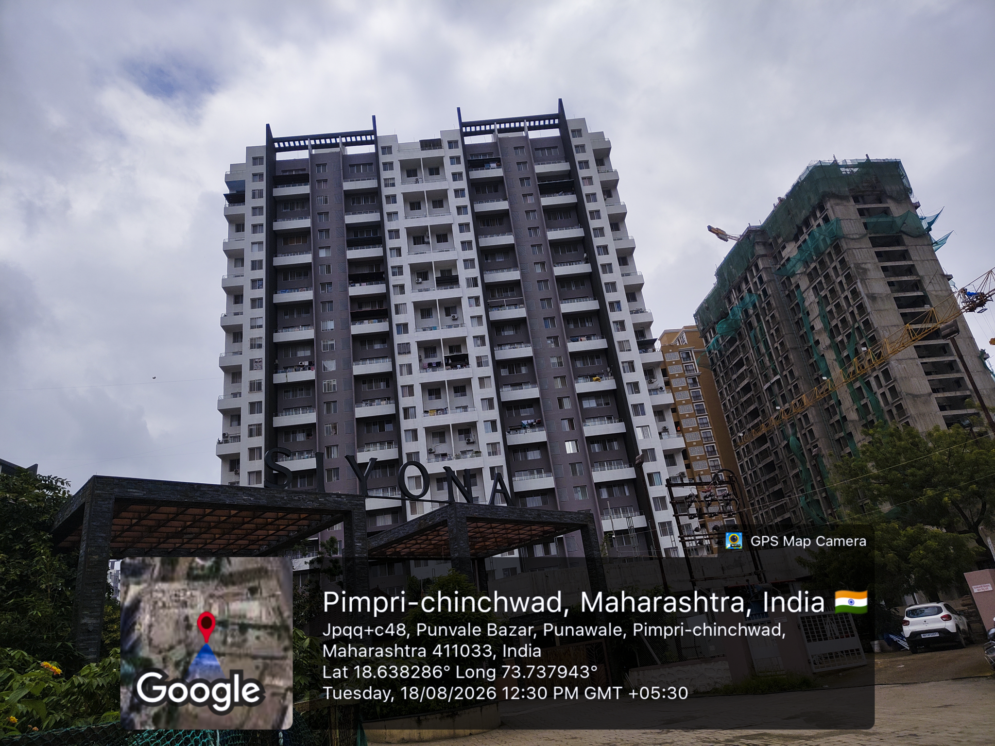 81.85 square meter Flat for sale in Siyona Phase 2, Punawale Pimpri Chinchwad