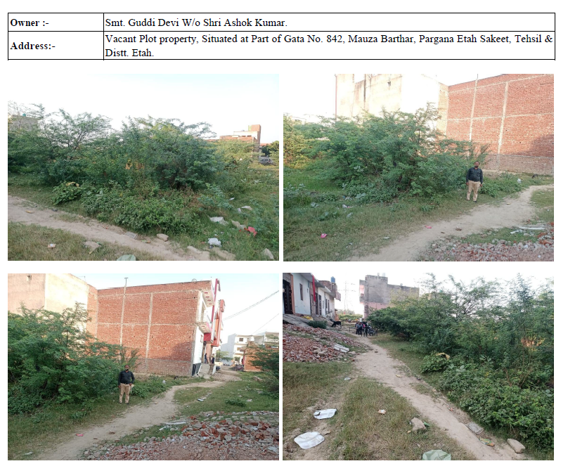 Plot for sale in Etah