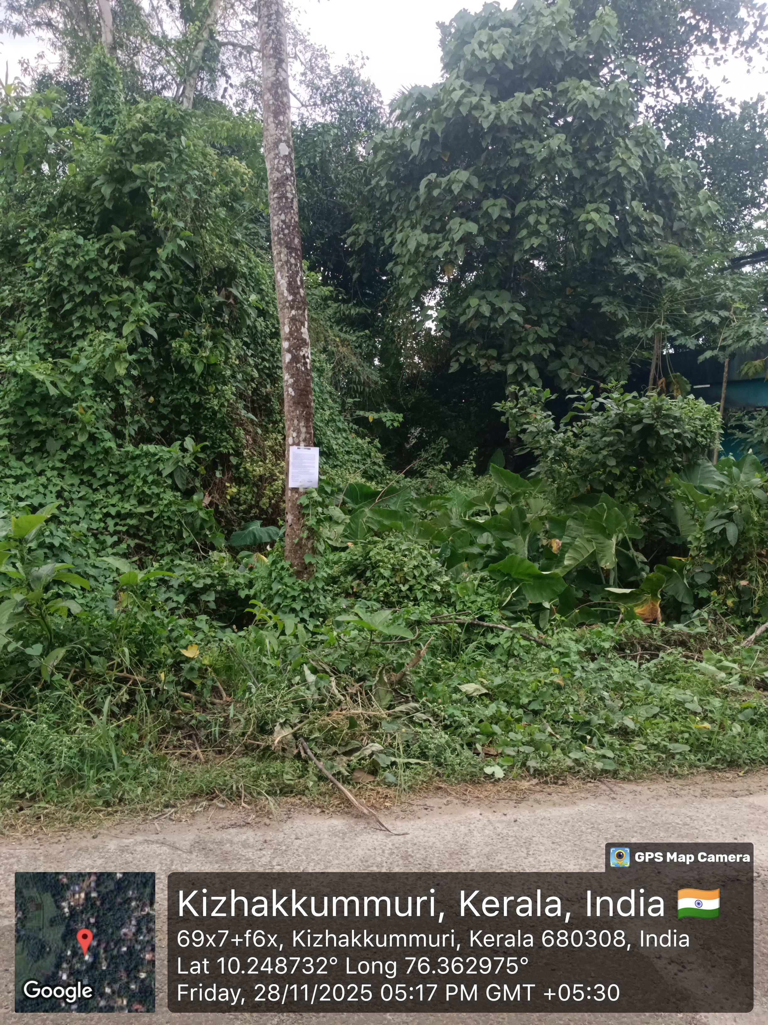 Plot for sale in Kallur Thekkummuri