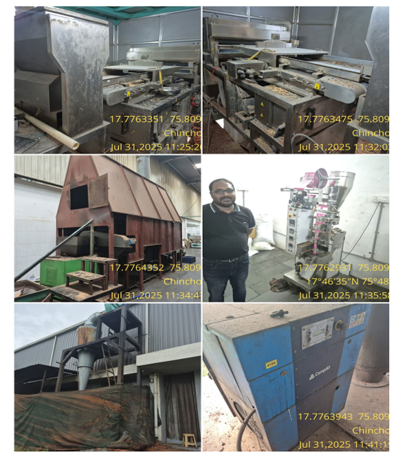 1 square feet ONLY MACHINERY AND EQUIPMENTS for sale in SOLAPUR Chincholi MIDC — photo 2