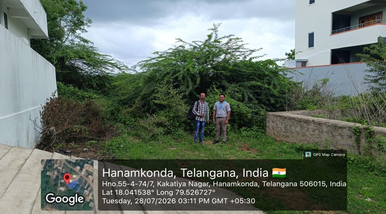 298.97 square yard Plot for sale in Bhimaram