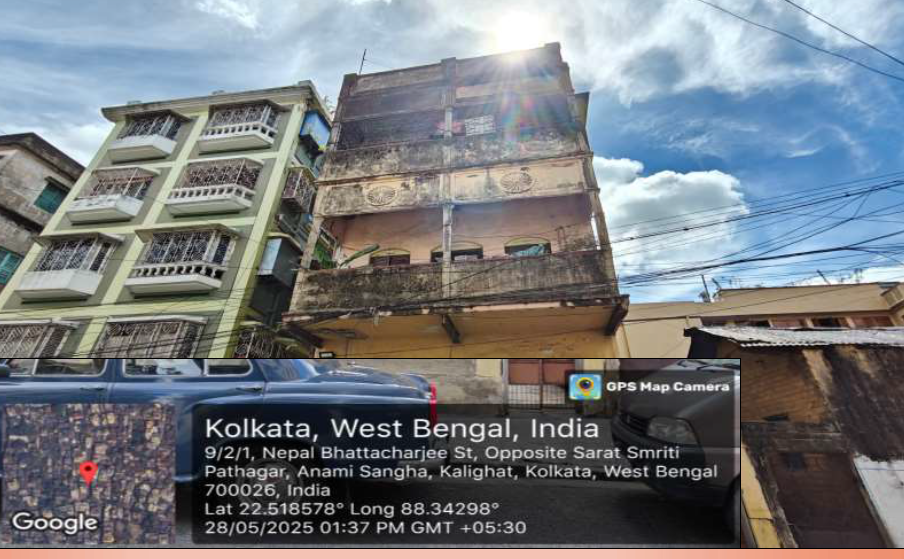 Individual House for sale in 9/2A, NEPAL BHATTACHARJEE, P.O. & P.S.: KALIGHAT, WARD NO. 83 KOLKATA Kolkata