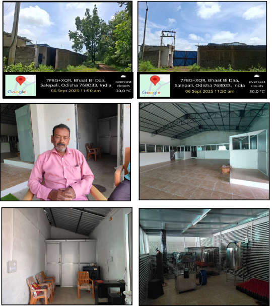 Industrial Plot with Factory Building for sale in BHATBIDA SOHELA BARGARH Sohela