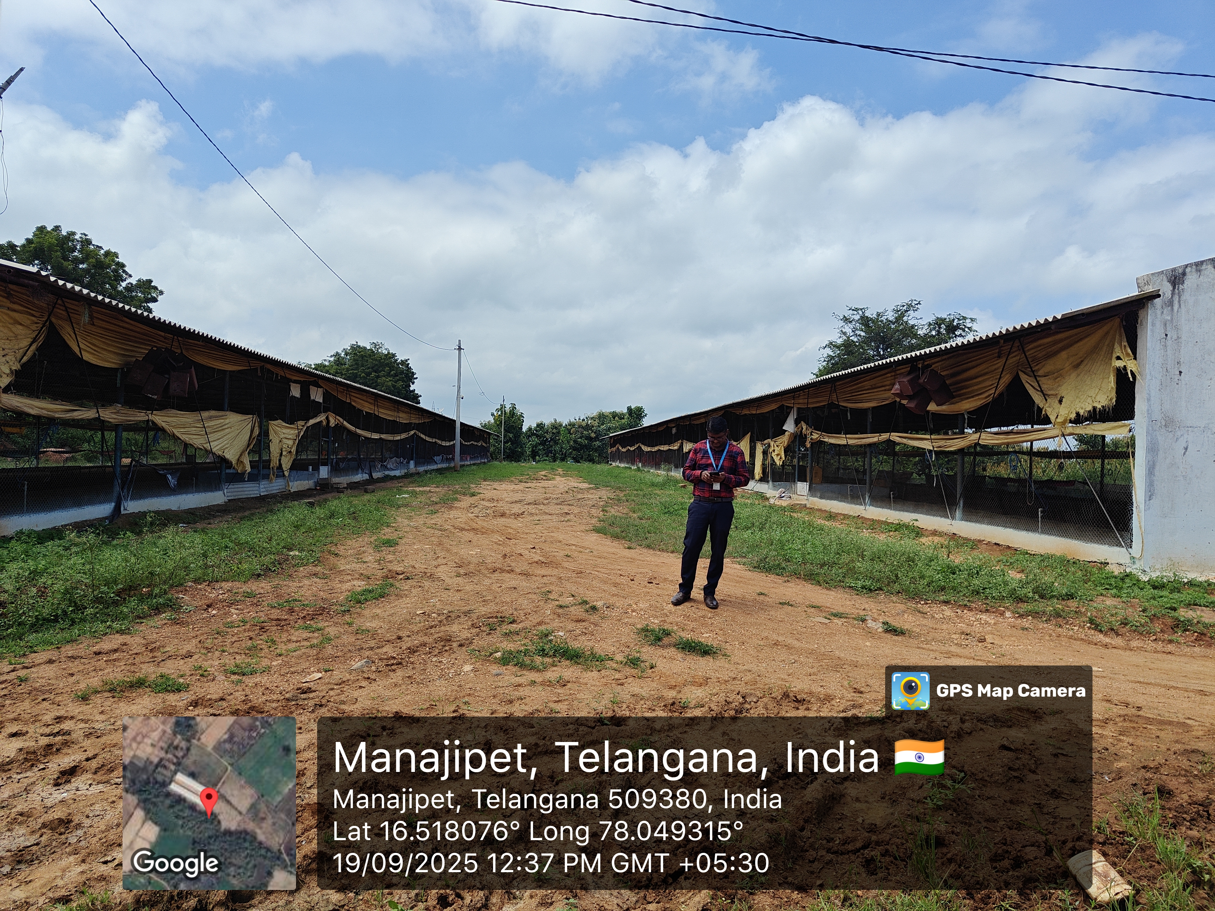 POULTRY SHED for sale in MANAJIPET VILLAGE GHANPUR MANDAL WANAPARTHY DISTRICT Wanaparthy