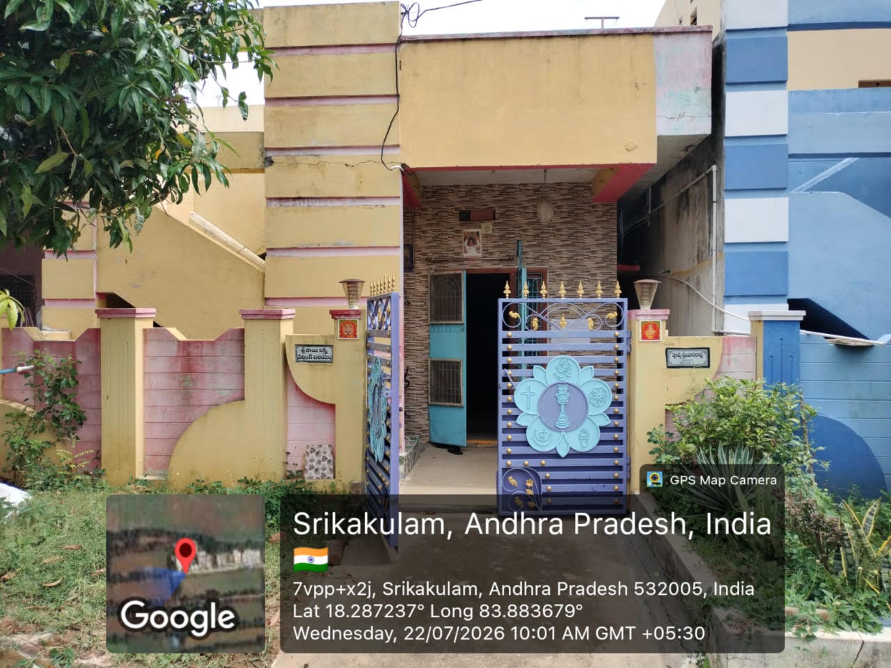 Individual House for sale in 18.29076N,83.915466E Srikakulam