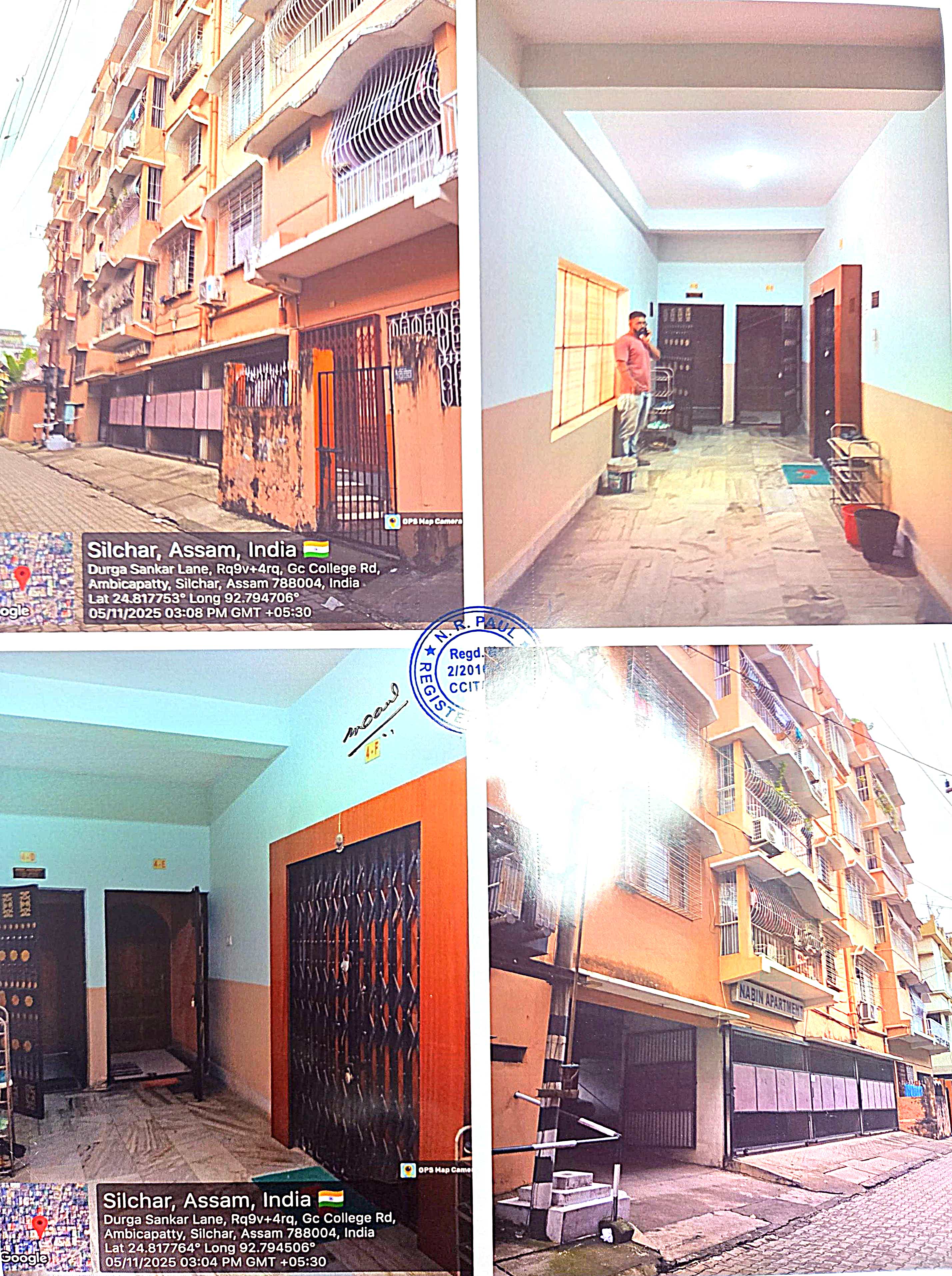 1100 square feet Flat for sale in Nabin Apartment, Silchar