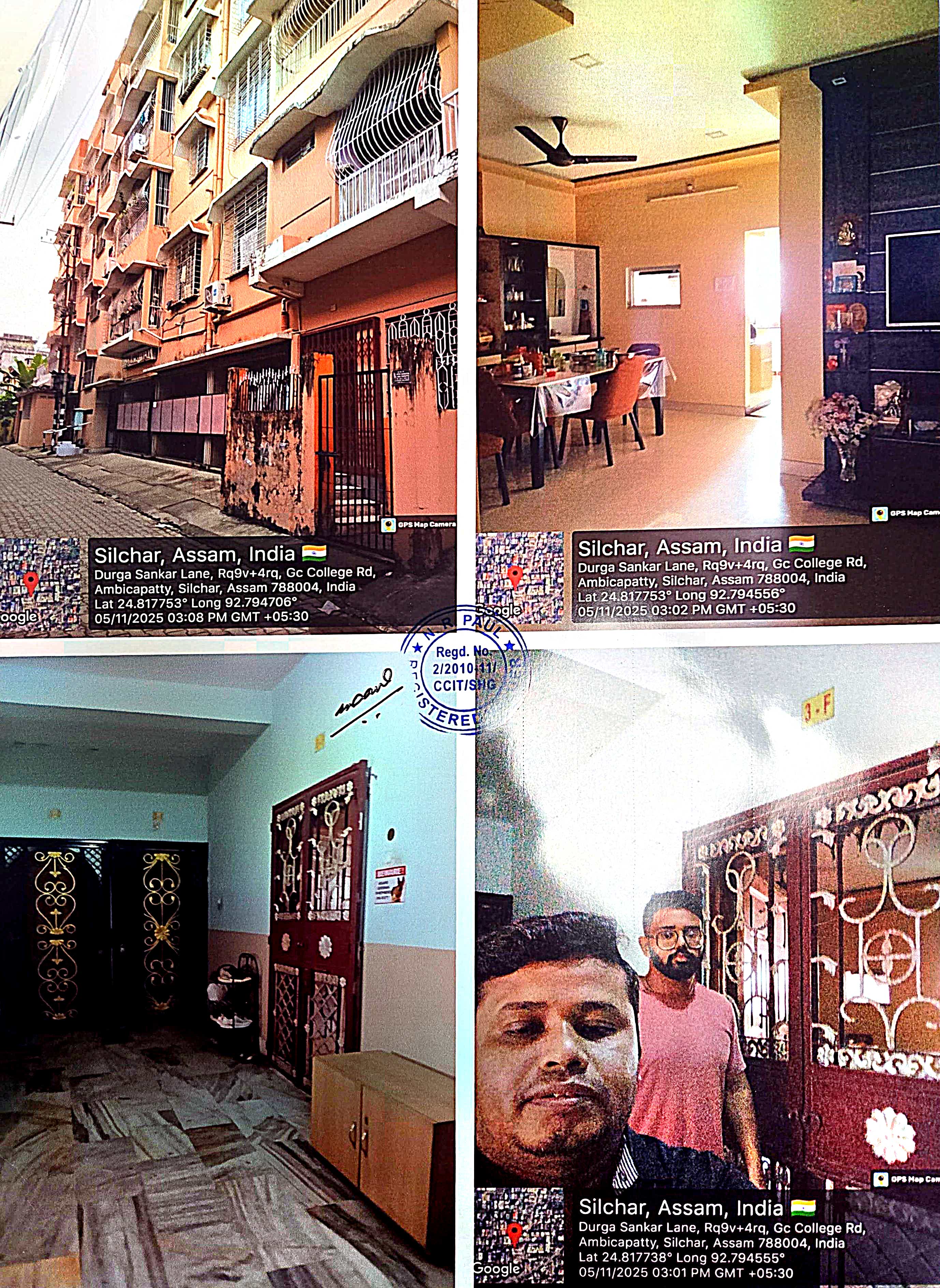 950 square feet Flat for sale in Nabin Apartment, Silchar