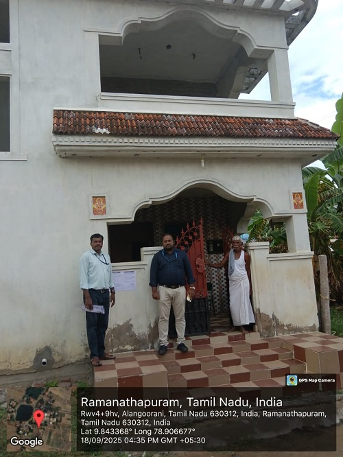 1184 square feet Individual House for sale in ILANGUNTRAM VILLAGE T NAGANI PANYACHAT THIRUVADANAI TK KARAIKUDI Karaikkudi