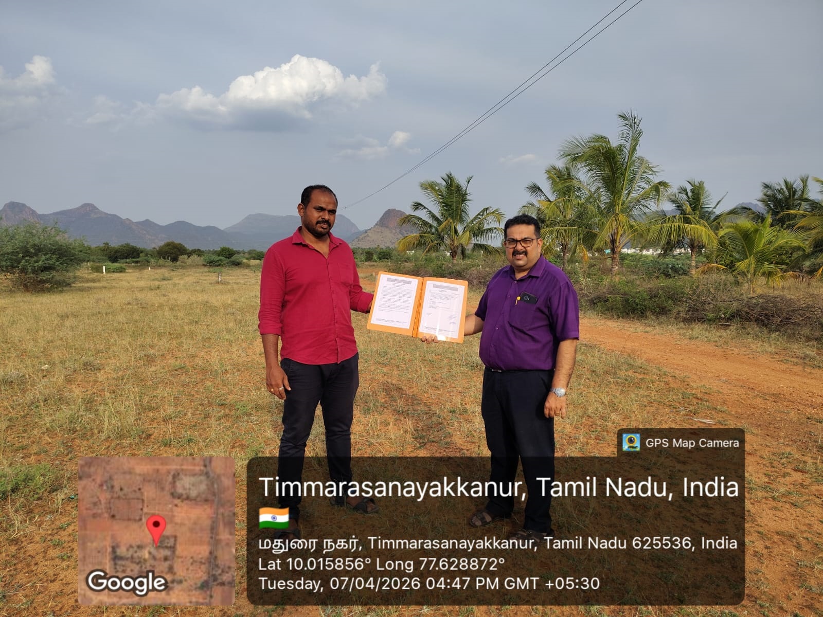 VACANT HOUSE SITE for sale in THIMMARASANAICKANUR VILLAGE ANDIPATTI TK Andipatti Jakkampatti