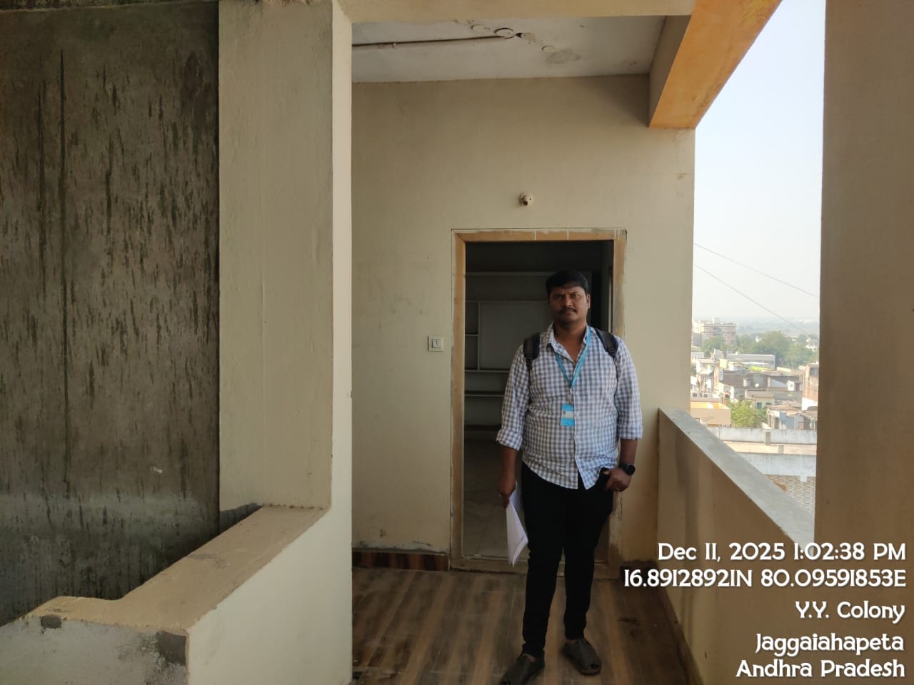 2 BHK Flat for sale in BALAJI TOWERS, JAGGAIAHPET Dondapadu Kakathiya Cement Factory — photo 3