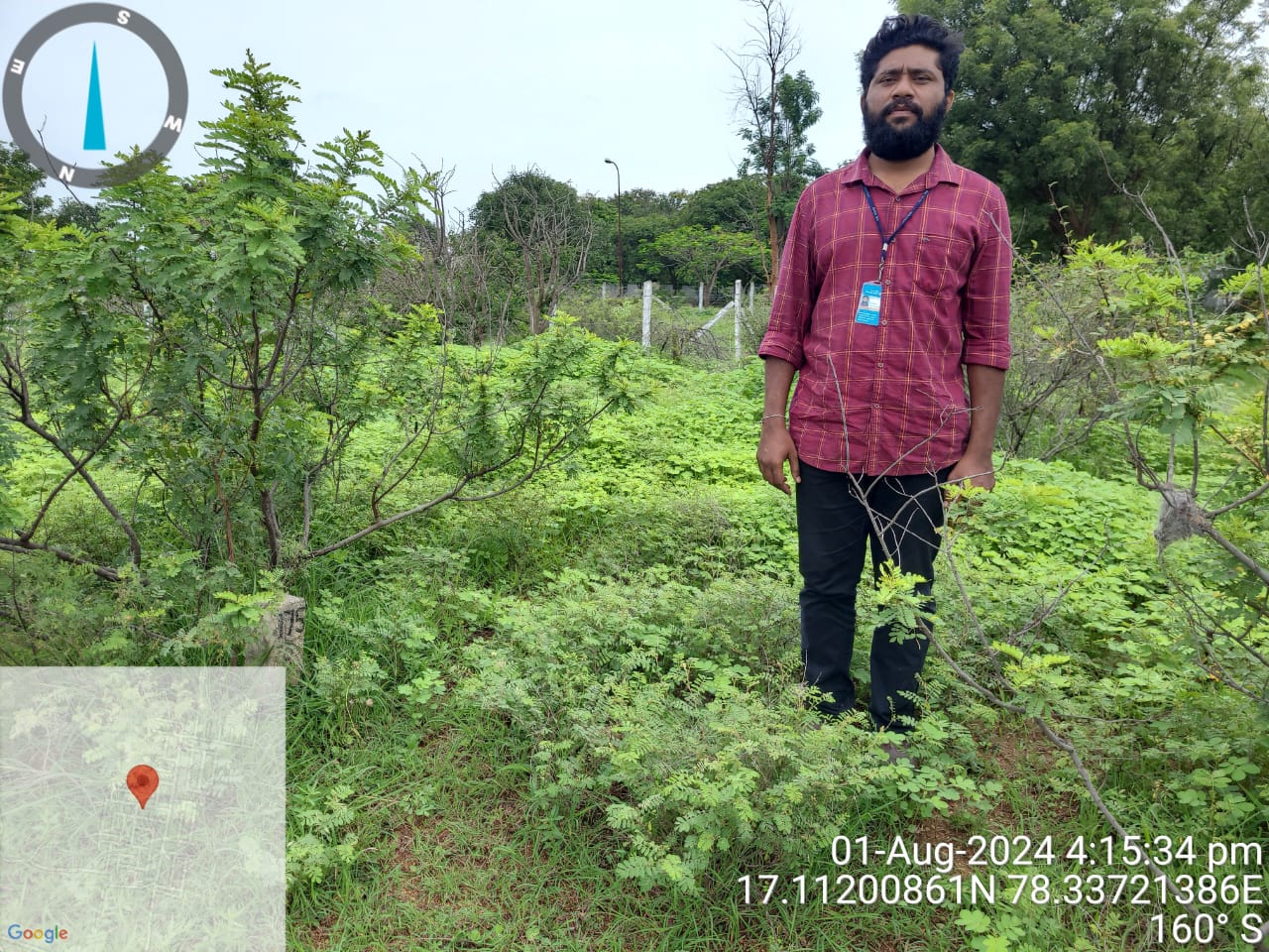 OPEN POLT for sale in SUBHANAPUR VILLAGE MAHESWARAM MANDAL Dabilguda