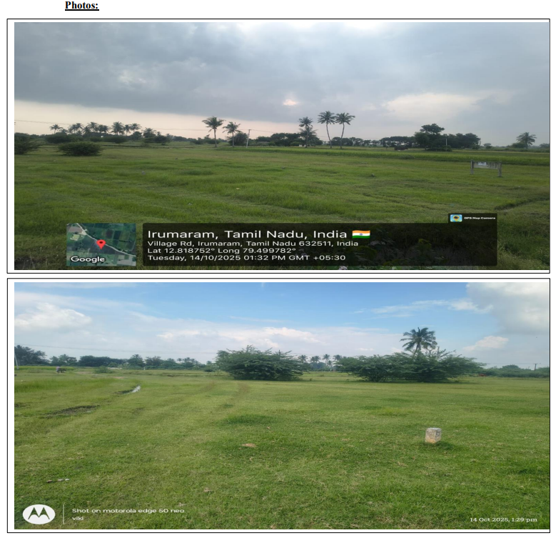 1200 square feet Plot for sale in Vembakkam Taluk, Thiruvannamalai District - 632511 Timiri