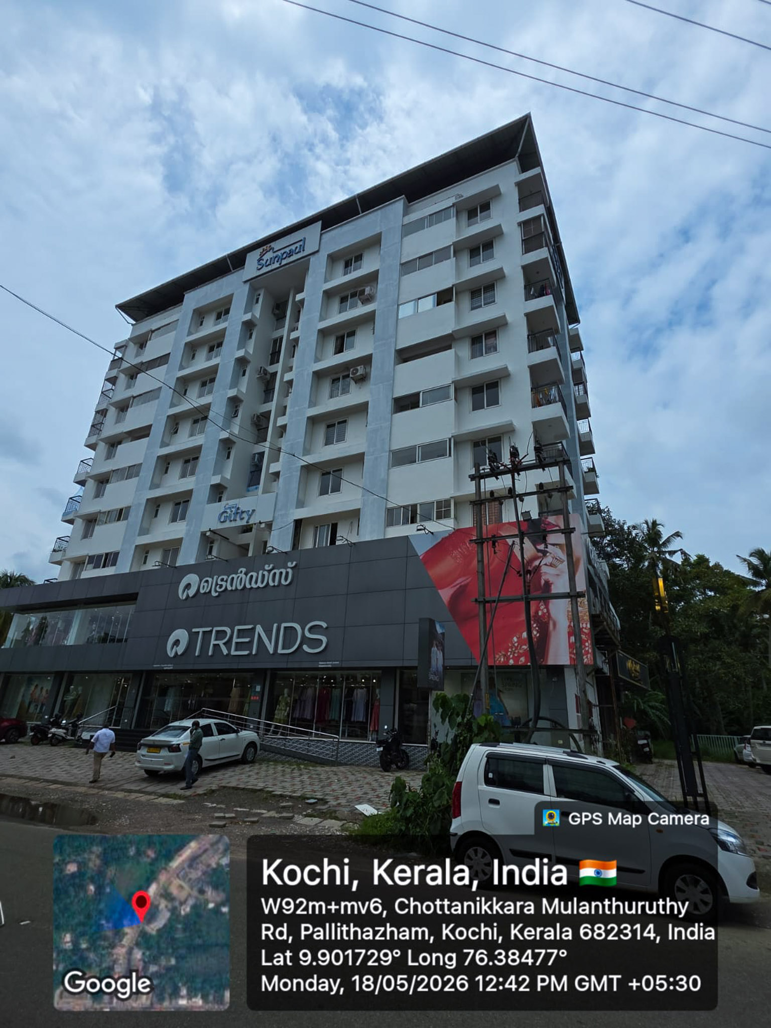 3 BHK Flat for sale in SUN PAUL GIFTY, MULANTHURTY Amballoor — photo 2