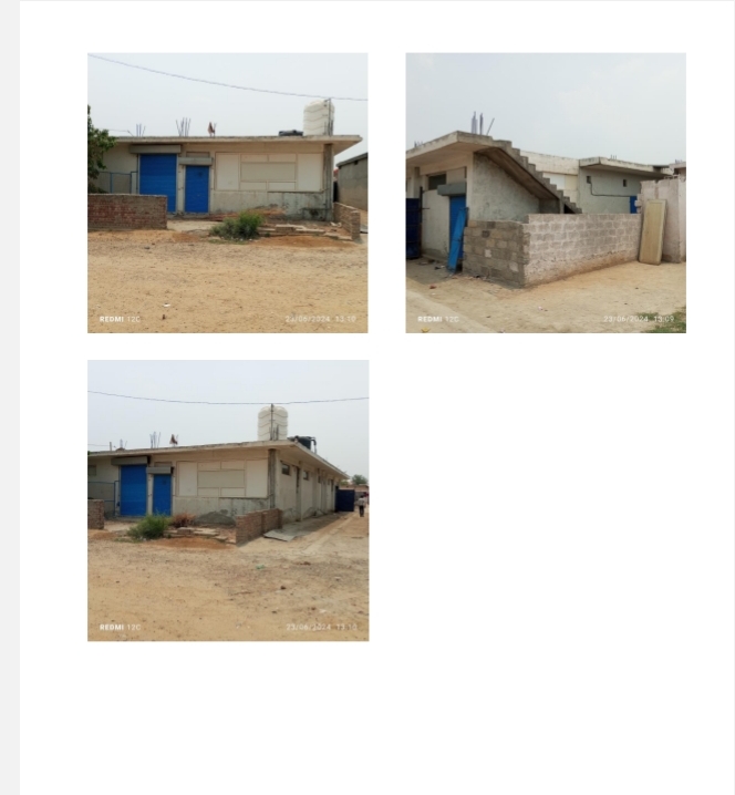 Industrial Plot with Factory Building for sale in Santokhgarh