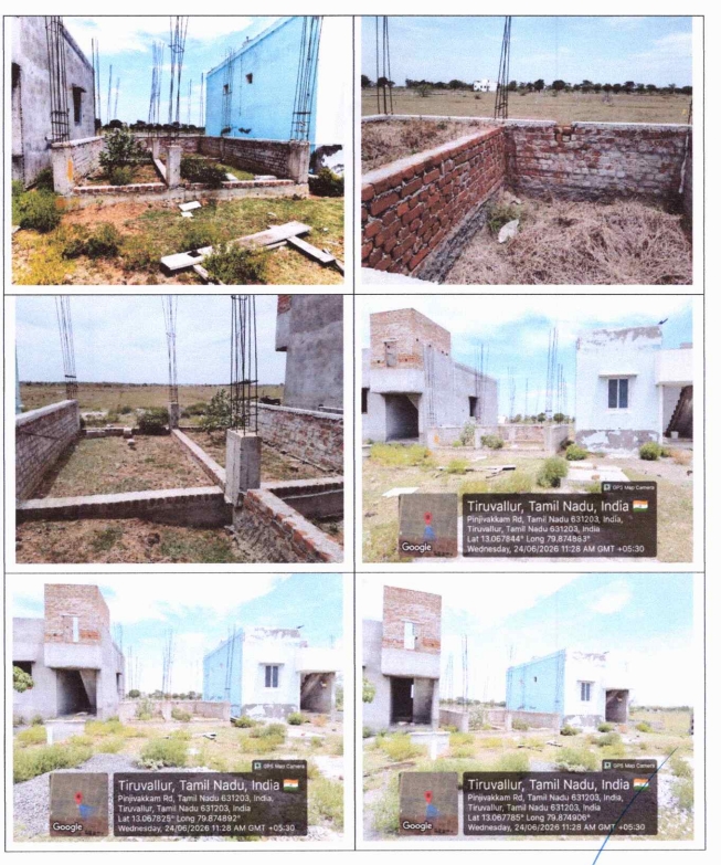 560 square feet Plot for sale in Kadambathur